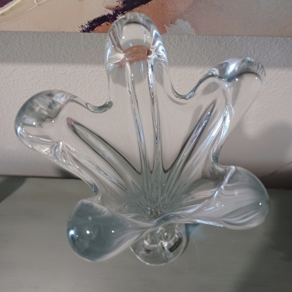 Vintage Mikasa Crystal Vase - Picture 6 of 8